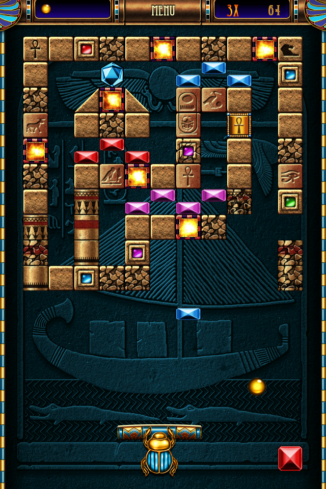 Screenshot Blocks of Pyramid Breaker Lite Screenshot Blocks of Pyramid Breaker Lite